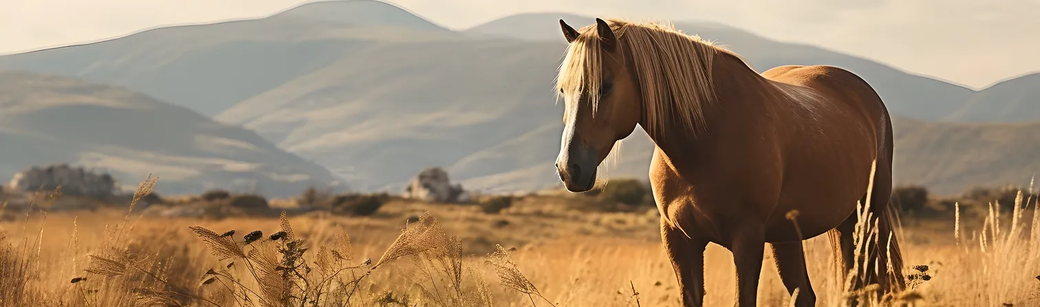 Horses in pasture
